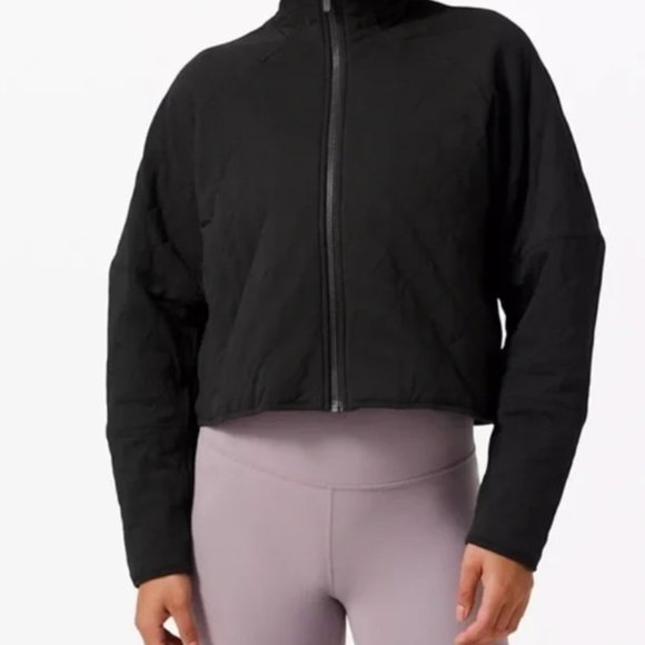 Lululemon Quilted Calm Jacket - 4 - Black - Picture 1 of 8
